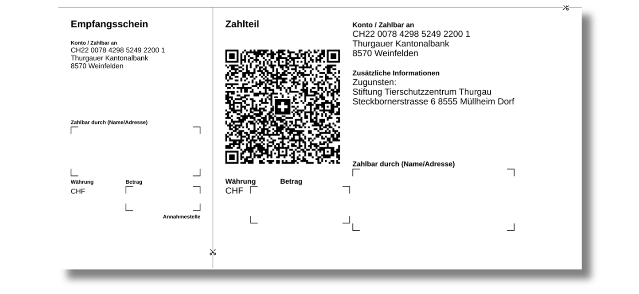 qr zahlteil